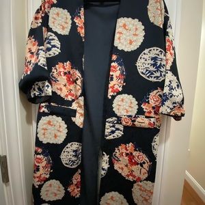 Zara TRF Long Kimono